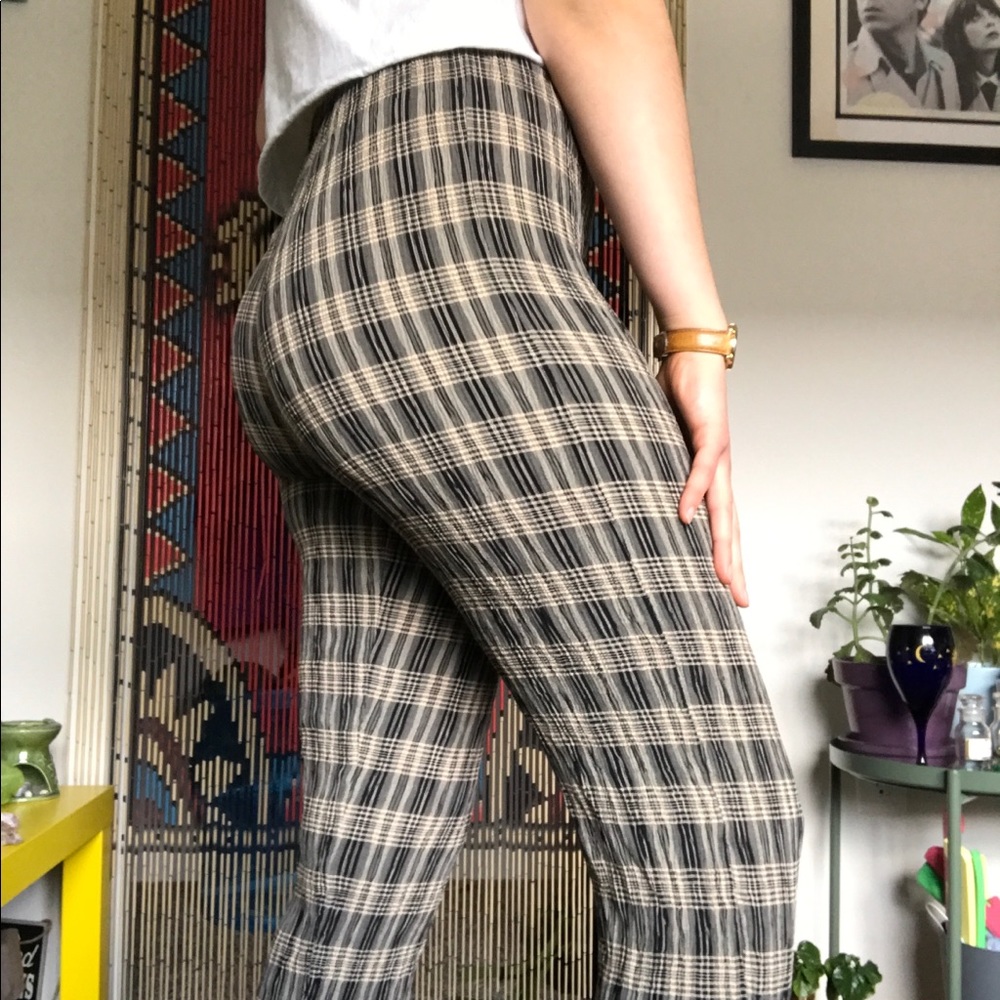 Plaid Pants